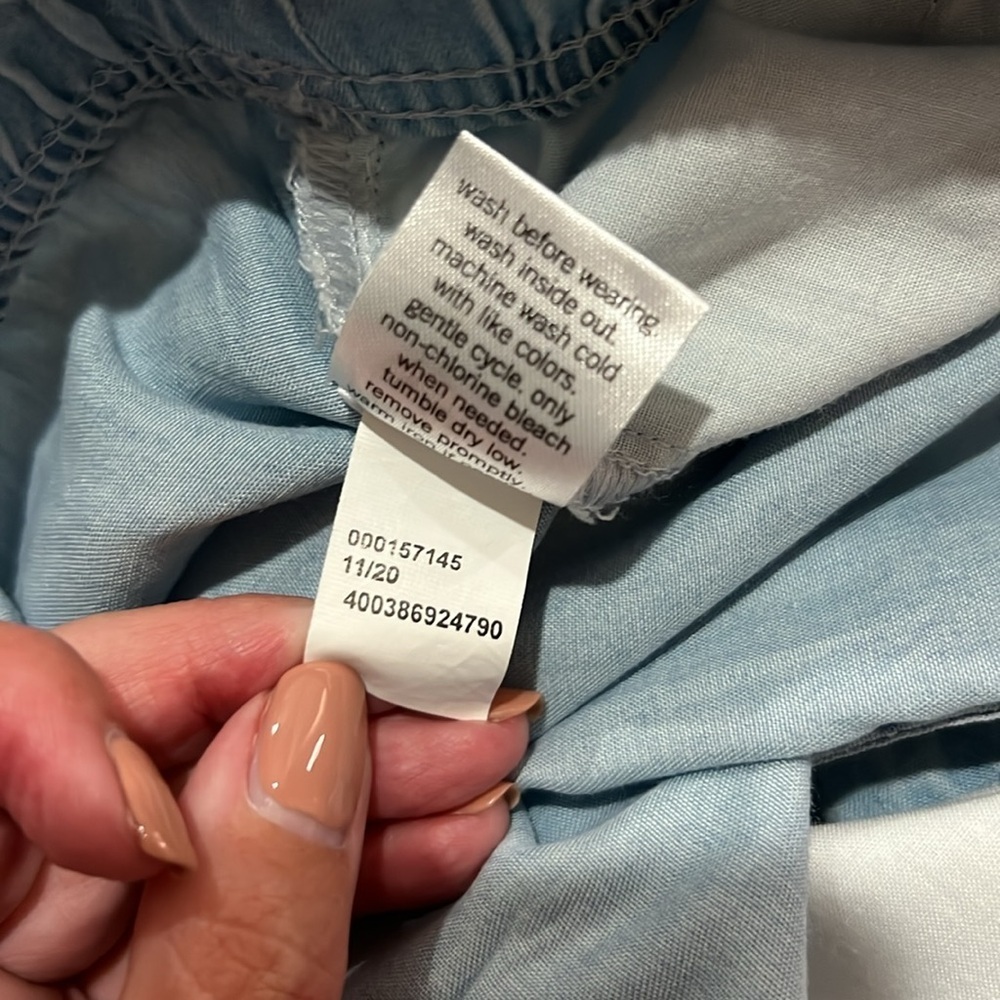 Jean Short Low Rise Soft Shortie Dolphin Light Blue Women So Kohl Elastic Summer - Picture 10 of 10